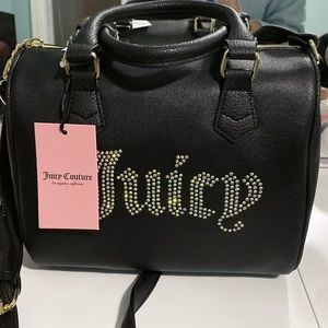 Juicy Couture classic satchel / bag in black
